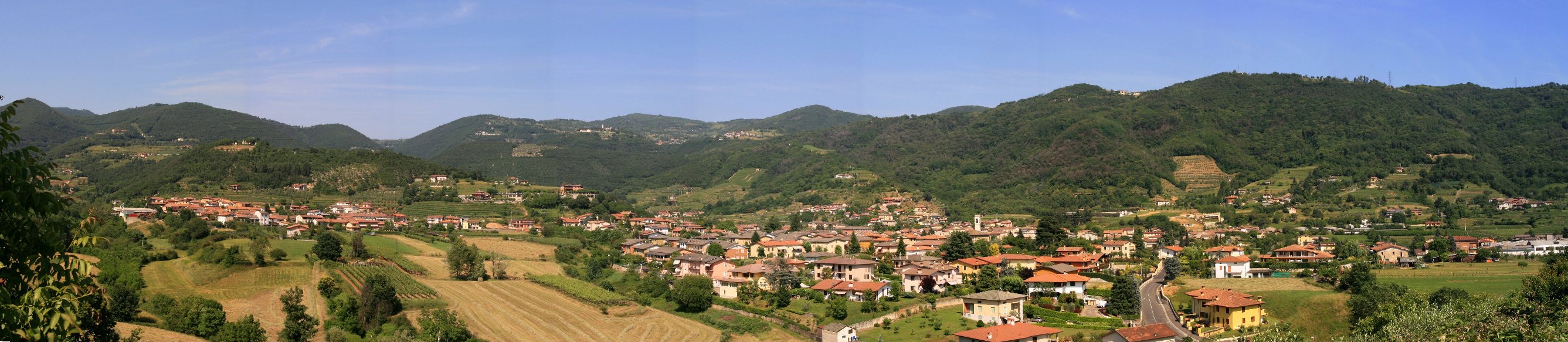 Panoramica di Ome